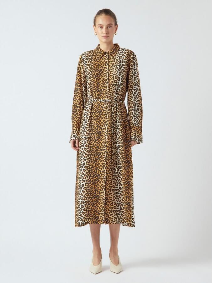 Y.A.S Jurk met overhemdkraag YASKAYA LS LONG SHIRT DRESS S. NOOS - Foto 2