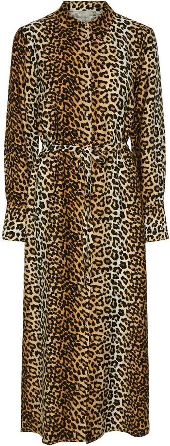 Y.A.S Jurk met overhemdkraag YASKAYA LS LONG SHIRT DRESS S. NOOS - Foto 4
