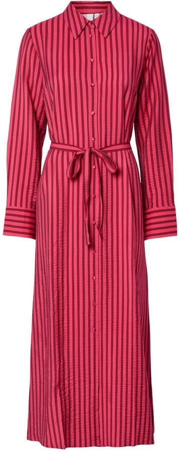 Y.A.S Jurk met overhemdkraag YASKAYA LS LONG SHIRT DRESS S. NOOS - Foto 2