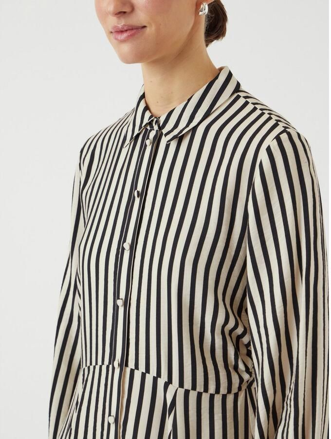 Y.A.S Beige Overhemdjurk voor stijlvolle vrouwen Beige Dames - Foto 5