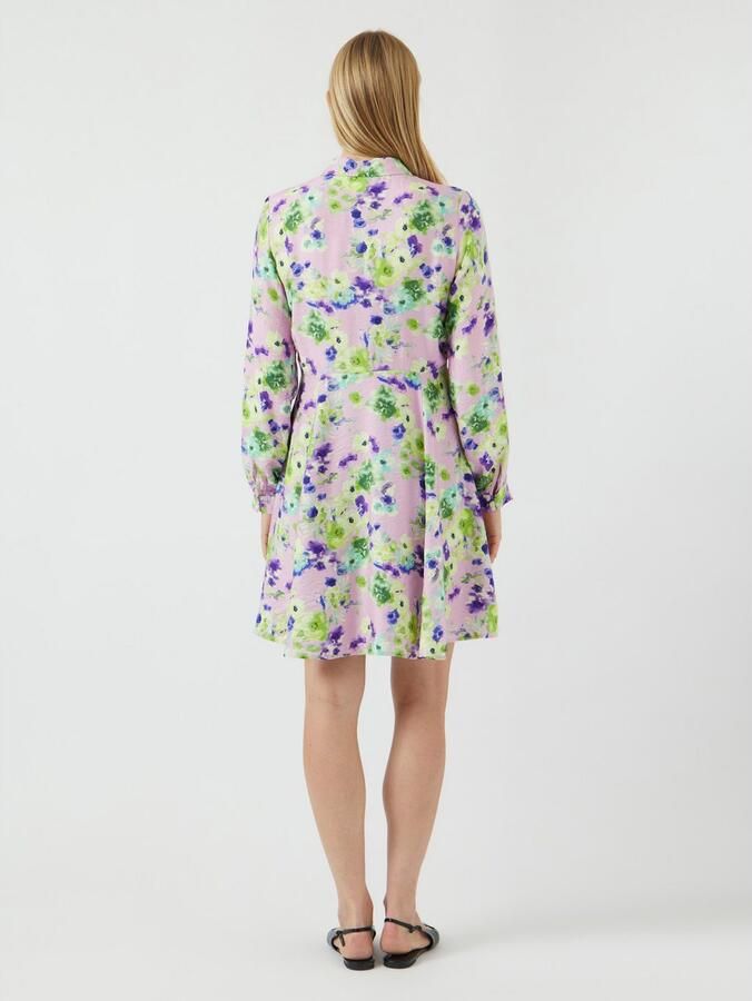 Y.A.S Jurk met overhemdkraag YASKAYA LS SHIRT DRESS S. NOOS - Foto 2