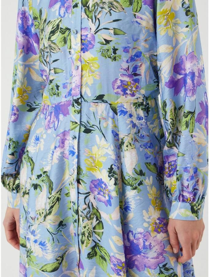 Y.A.S Jurk met overhemdkraag YASKAYA LS SHIRT DRESS S. NOOS