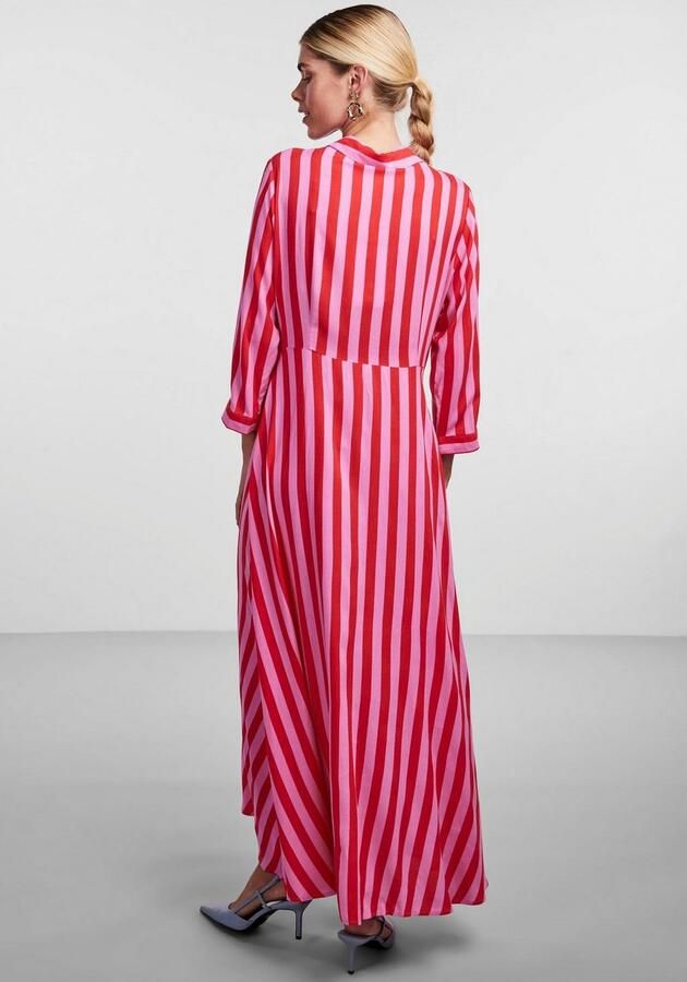 Y.A.S Jurk met overhemdkraag YASSAVANNA LONG SHIRT DRESS - Foto 2