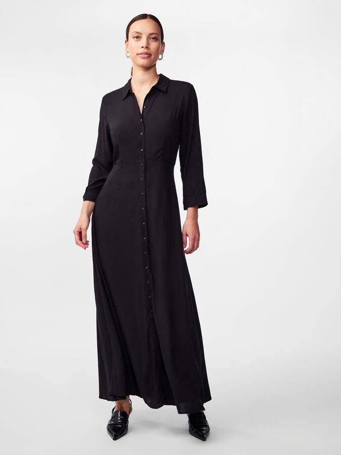 Y.A.S Jurk met overhemdkraag YASSAVANNA LONG SHIRT DRESS - Foto 7