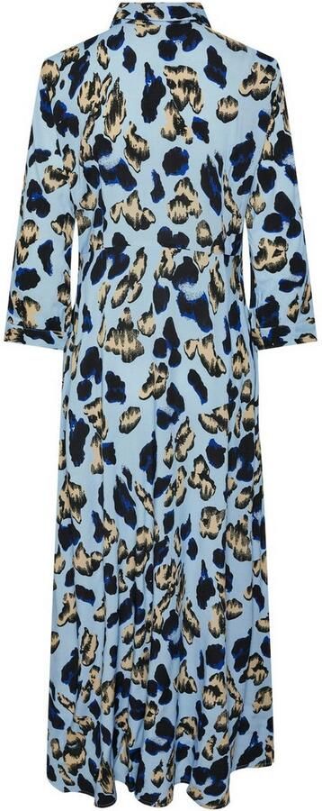 Y.A.S Jurk met overhemdkraag YASSAVANNA LONG SHIRT DRESS - Foto 4