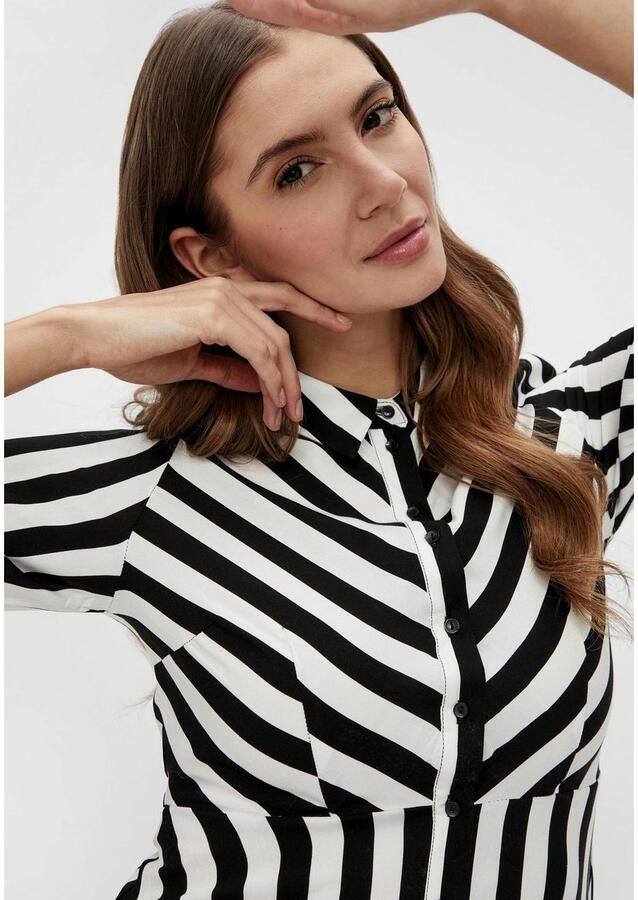 Y.A.S Jurk met overhemdkraag YASSAVANNA LONG SHIRT DRESS