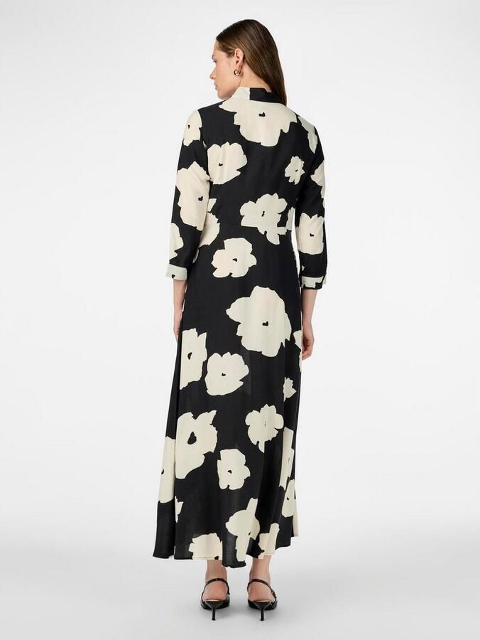 Y.A.S Jurk met overhemdkraag YASSAVANNA LONG SHIRT DRESS - Foto 3
