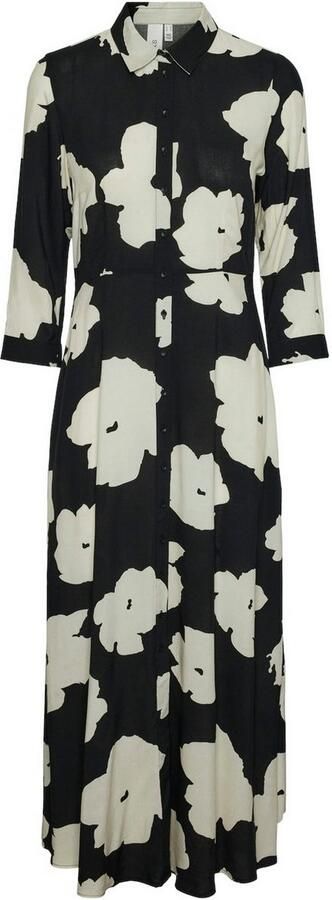 Y.A.S Jurk met overhemdkraag YASSAVANNA LONG SHIRT DRESS - Foto 11