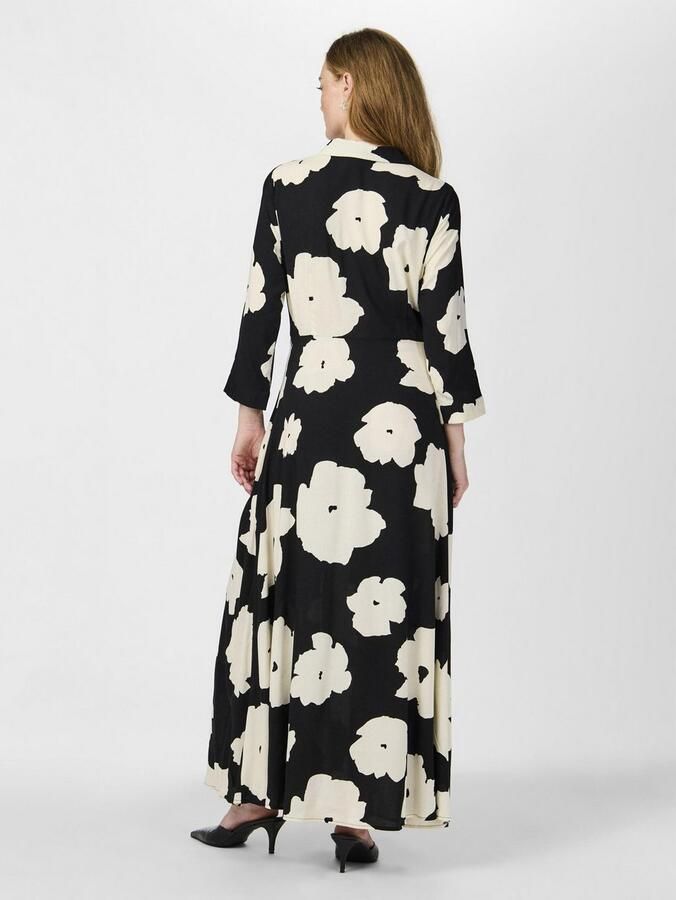 Y.A.S Jurk met overhemdkraag YASSAVANNA LONG SHIRT DRESS - Foto 5