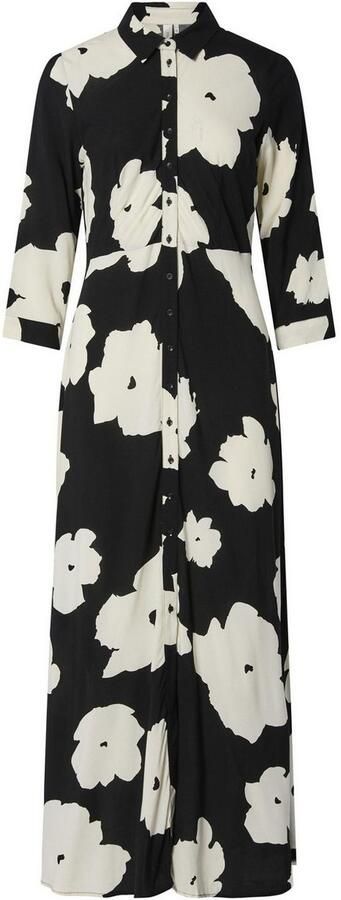 Y.A.S Jurk met overhemdkraag YASSAVANNA LONG SHIRT DRESS - Foto 10