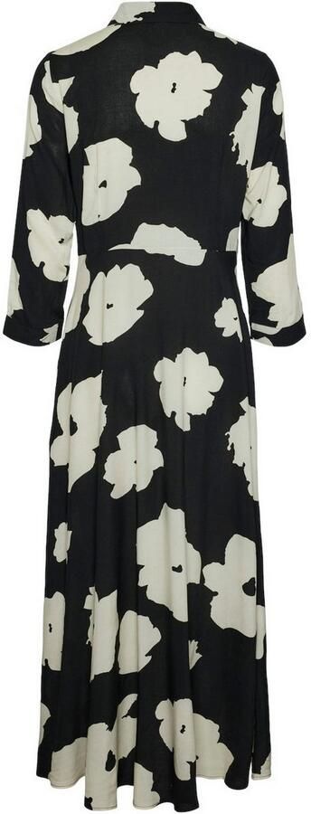Y.A.S Jurk met overhemdkraag YASSAVANNA LONG SHIRT DRESS - Foto 8