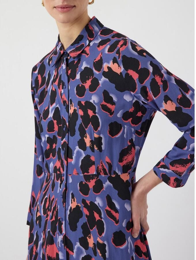 Y.A.S Jurk met overhemdkraag YASSAVANNA LONG SHIRT DRESS