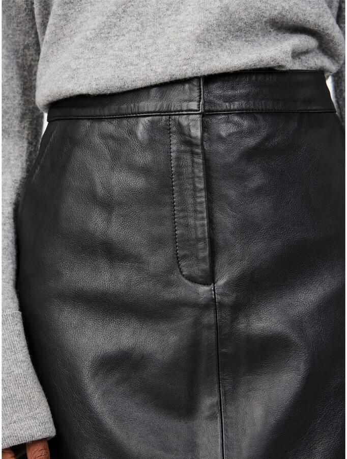 Y.A.S Leren rok YASLYMA HMW LEATHER SKIRT NOOS - Foto 2