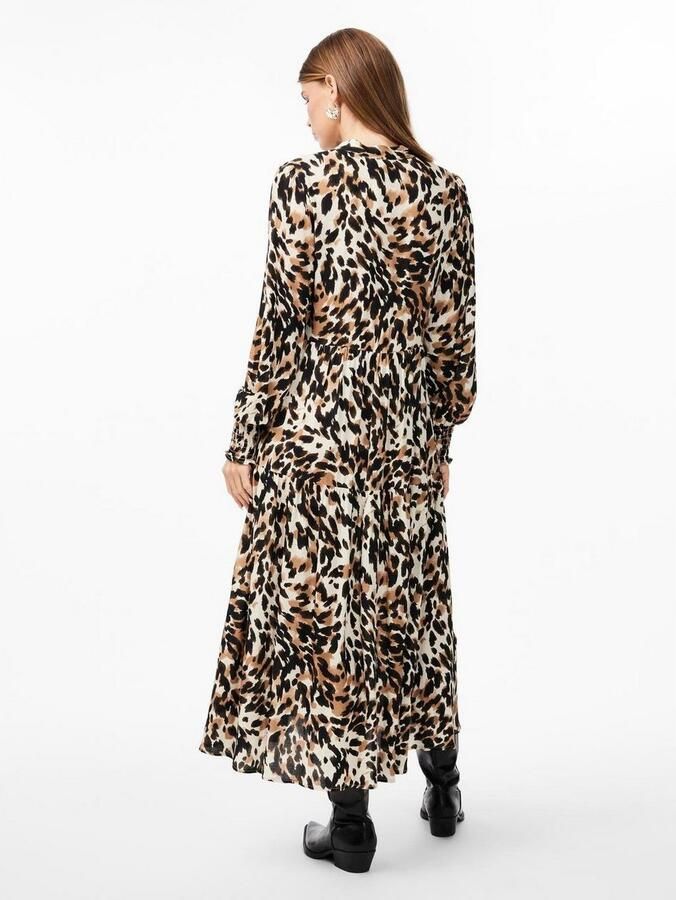 Y.A.S. Dames Jurken Yasalira Ls Long Shirt Dress S. Multi - Foto 7