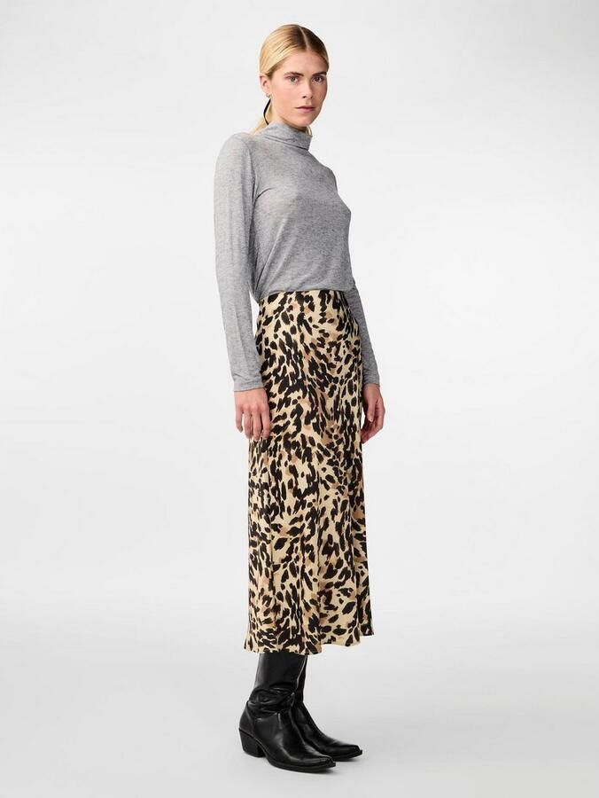 YAS Nauwsluitende midirok met all-over print model ' PELLA' - Foto 2