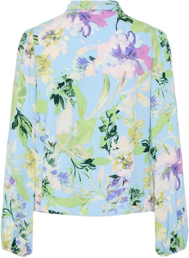 YAS Regular fit blouse met structuurmotief model 'ASINA' - Foto 6