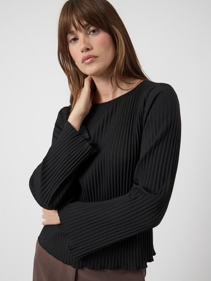 Y.A.S Plisséshirt YASALISA LS TOP S. NOOS - Foto 10