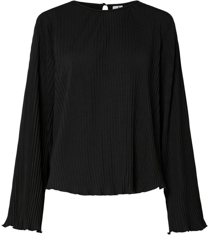 Y.A.S Plisséshirt YASALISA LS TOP S. NOOS