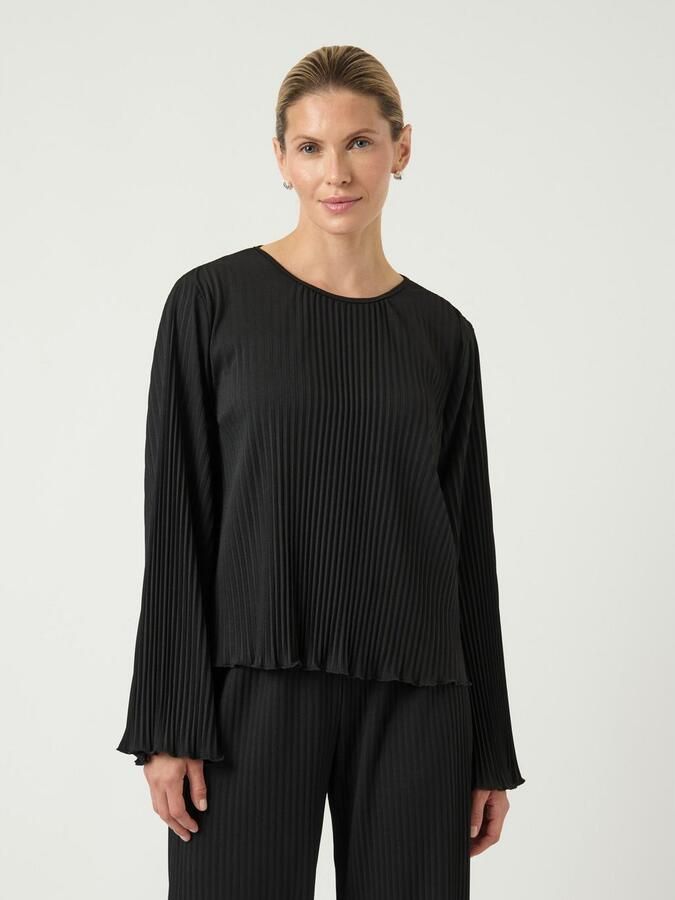 Y.A.S Plisséshirt YASALISA LS TOP S. NOOS - Foto 8