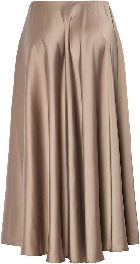 Y.A.S Satijnen rok YASPELLA HW VOLUME ANKLE SKIRT S. NOOS - Foto 4