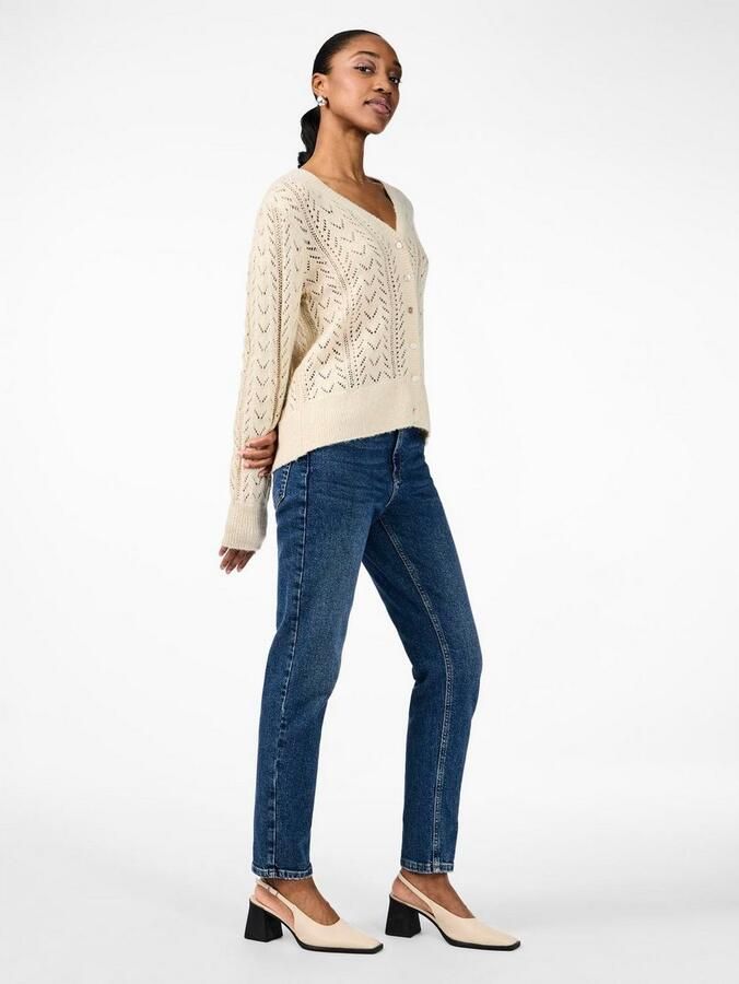 Y.A.S. Dames Truien & Vesten Yastella Ls Knit Pullover S. Wit - Foto 3