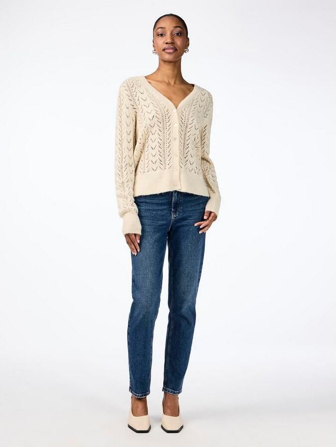 Y.A.S. Dames Truien & Vesten Yastella Ls Knit Pullover S. Wit - Foto 4