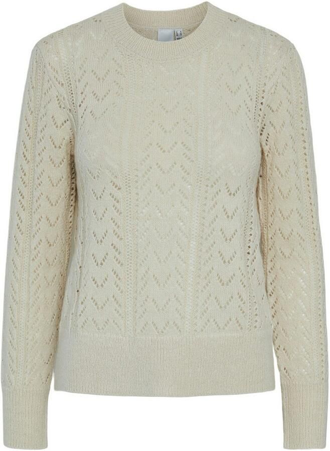 Y.A.S. Dames Truien & Vesten Yastella Ls Knit Pullover S. Wit - Foto 7