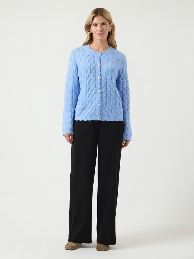 Y.A.S Vest YASBUBERA LS KNIT CARDIGAN S. NOOS - Foto 2