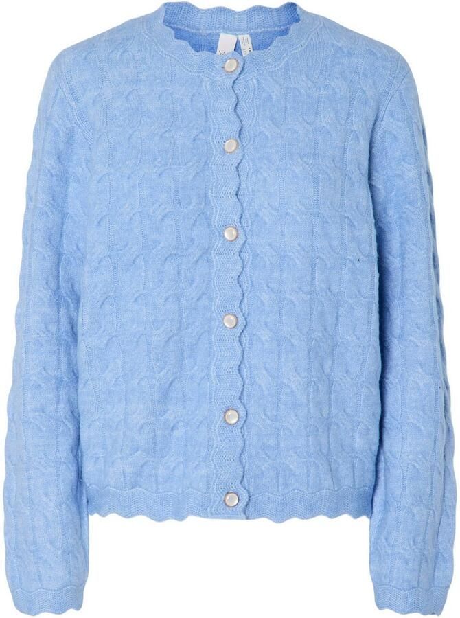 Y.A.S Vest YASBUBERA LS KNIT CARDIGAN S. NOOS - Foto 3