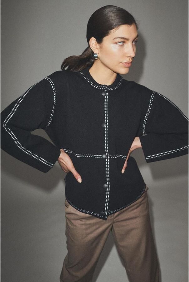 Y.A.S Vest YASJENA LS KNIT CARDIGAN S. NOOS - Foto 7