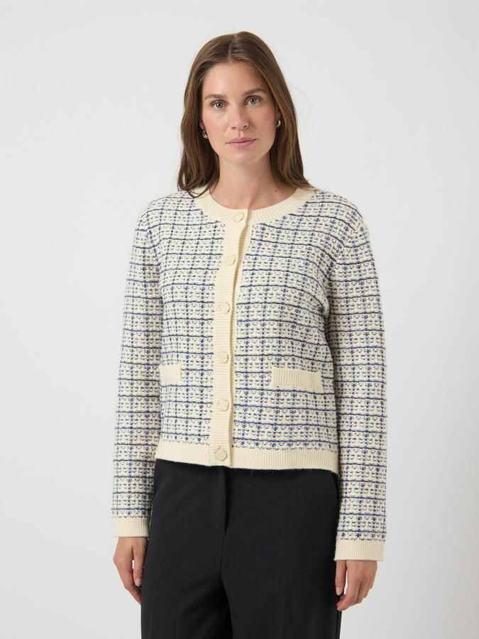 Y.A.S Vest YASLIVIA LS SHORT KNIT CARDIGAN S. NOOS - Foto 6