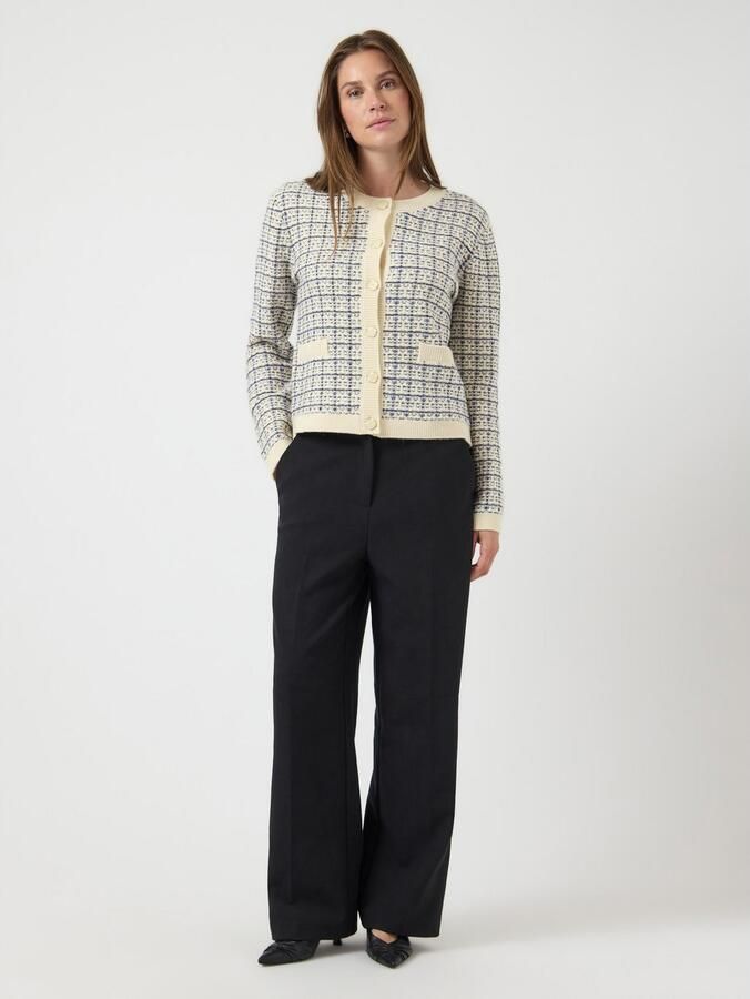 Y.A.S Vest YASLIVIA LS SHORT KNIT CARDIGAN S. NOOS - Foto 2