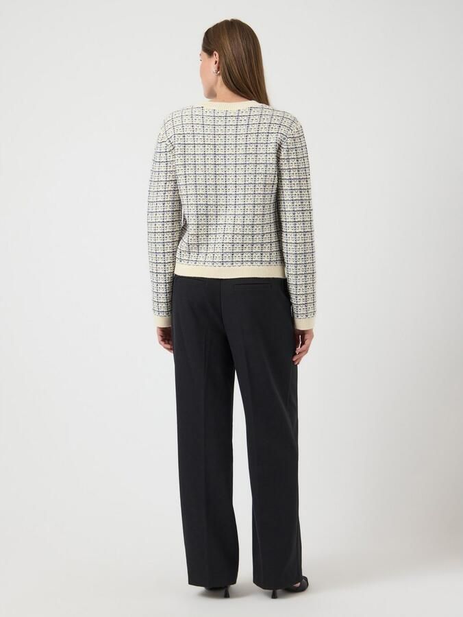 Y.A.S Vest YASLIVIA LS SHORT KNIT CARDIGAN S. NOOS - Foto 3