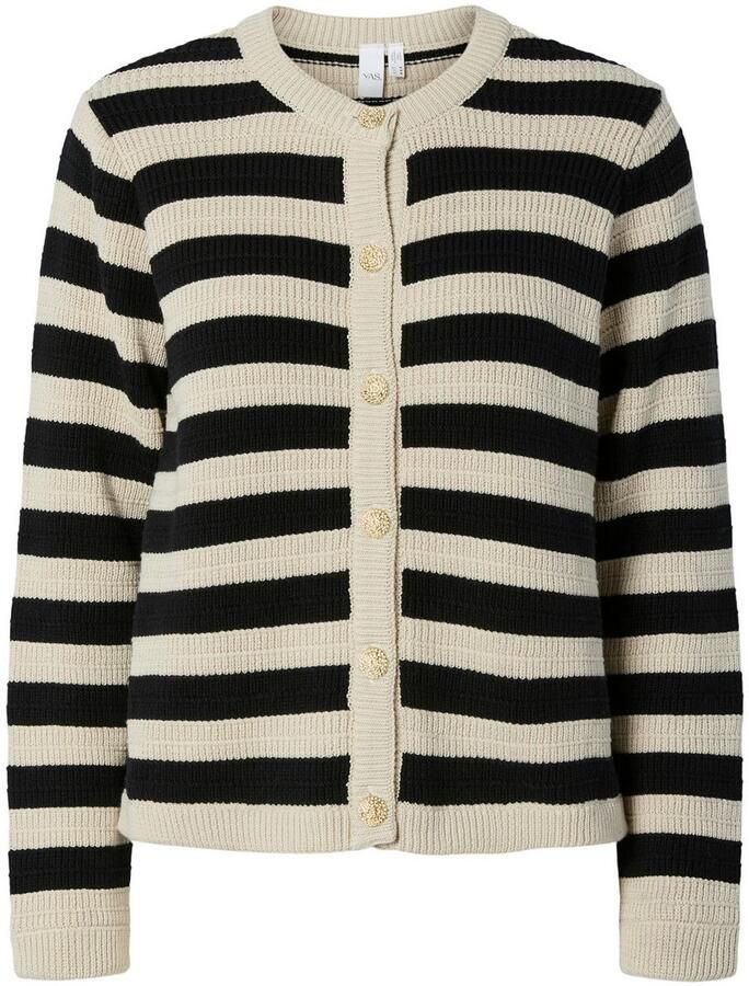 YAS Gebreide cardigan met ronde hals model 'SIRONI'