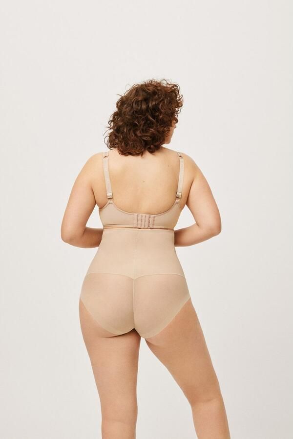YSABEL MORA Broekje met hoge taille hoog uitgesneden elastisch sterk shape-effect tule (Set van 2) - Foto 2