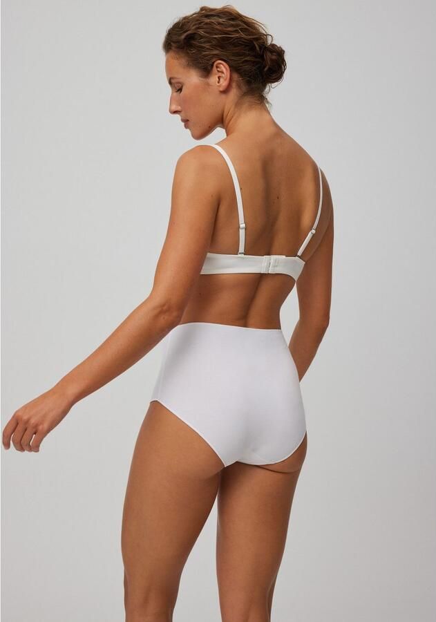 YSABEL MORA Maxislip BASIC COLLECTION COTTON WITH LACE met romantische touch door kant-applicaties (Set van 3) - Foto 5