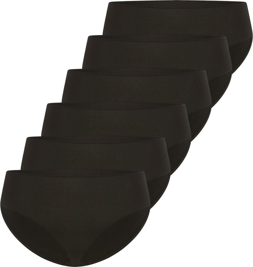 YSABEL MORA Midislip BASIC COLLECTION COTTON gemaakt van uiterst fijne materialen (Set van 6)