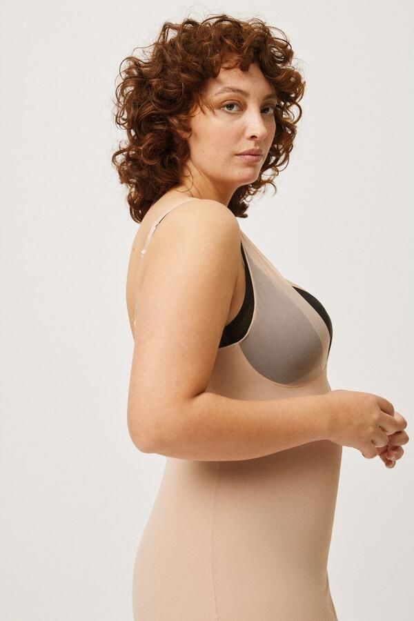 YSABEL MORA Onderjurk gemiddeld shape-effect elastisch vor d tule zacht - Foto 2