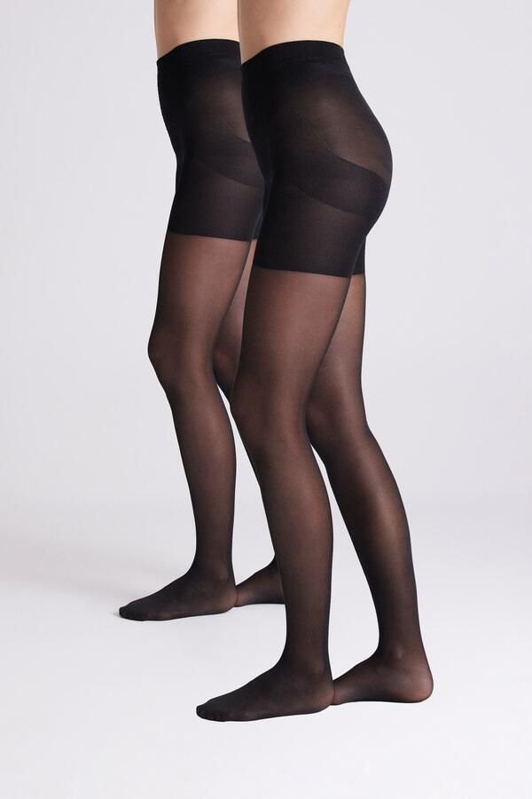 YSABEL MORA Panty Shape-effect zacht elastisch (Set van 2) - Foto 4