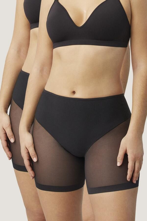 YSABEL MORA Shapingpants gemiddeld vormeffect tule anti-slijtage-effect (Set van 2) - Foto 5