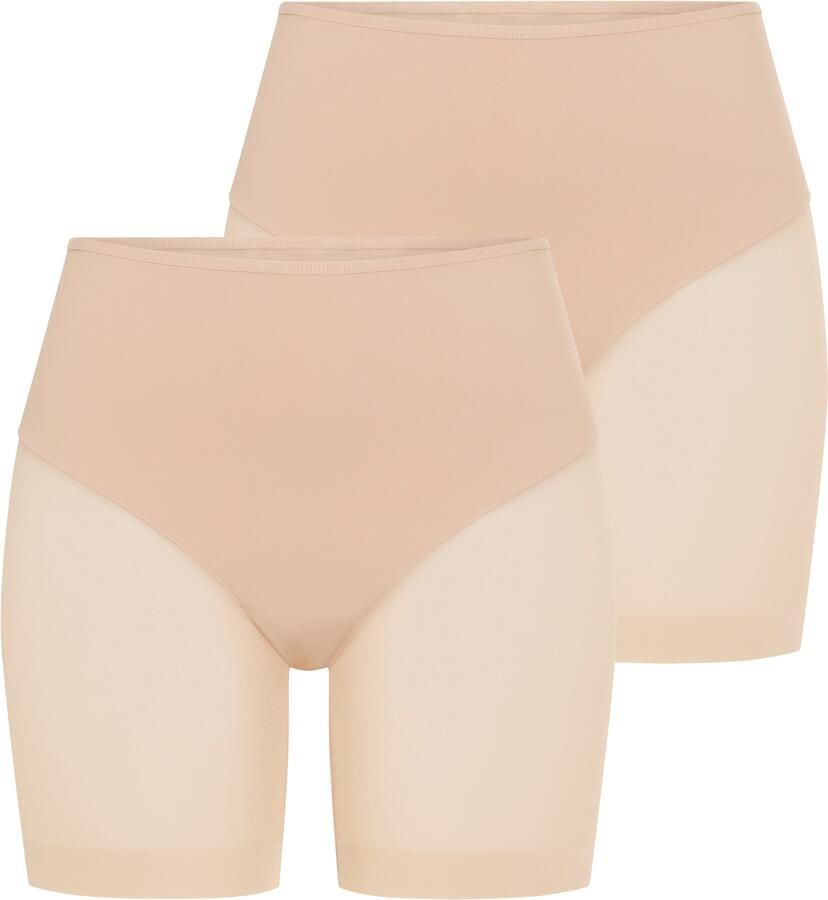 YSABEL MORA Shapingpants gemiddeld vormeffect tule anti-slijtage-effect (Set van 2) - Foto 5