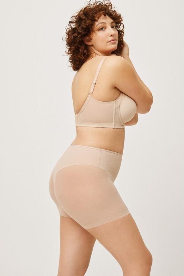 YSABEL MORA Shapingpants gemiddeld vormeffect tule anti-slijtage-effect (Set van 2) - Foto 4