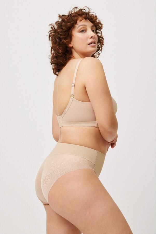 YSABEL MORA Shapingpants Special You bloe kant elastisch vormeffect (Set van 2) - Foto 2