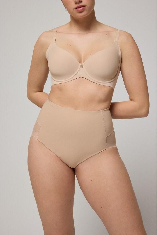 YSABEL MORA Shapingpants vor d gemiddeld shape-effect elastisch mesh (Set van 2) - Foto 2