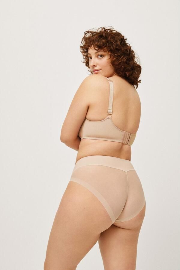YSABEL MORA Shapingslip elastisch mesh medium vormeffect tule (Set van 2) - Foto 3