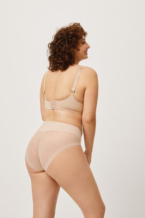 YSABEL MORA Shapingslip elastisch mesh medium vormeffect tule (Set van 2) - Foto 4