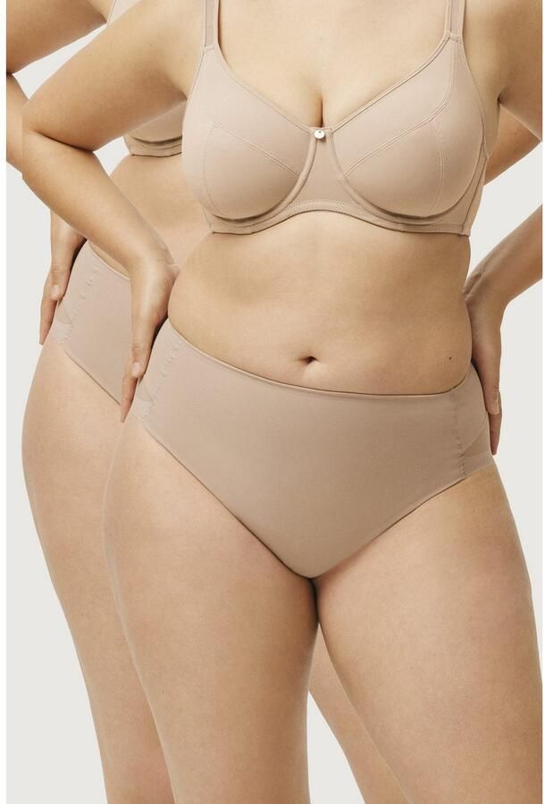 YSABEL MORA Shapingslip elastisch mesh medium vormeffect tule (Set van 2) - Foto 2