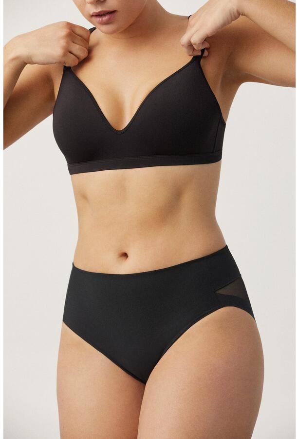 YSABEL MORA Shapingslip elastisch mesh medium vormeffect tule (Set van 2) - Foto 2