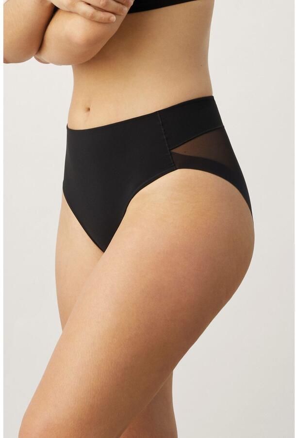 YSABEL MORA Shapingslip elastisch mesh medium vormeffect tule (Set van 2) - Foto 3