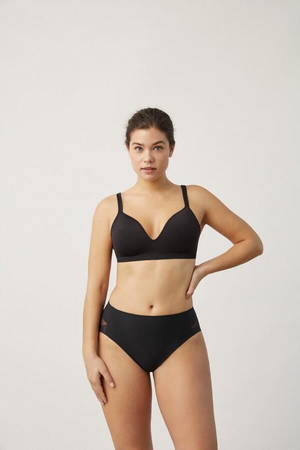 YSABEL MORA Shapingslip elastisch mesh medium vormeffect tule (Set van 2) - Foto 5